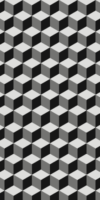 Store enrouleur Cubes 3d