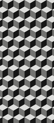 Store enrouleur Cubes 3d