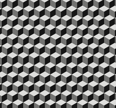 Store enrouleur Cubes 3d