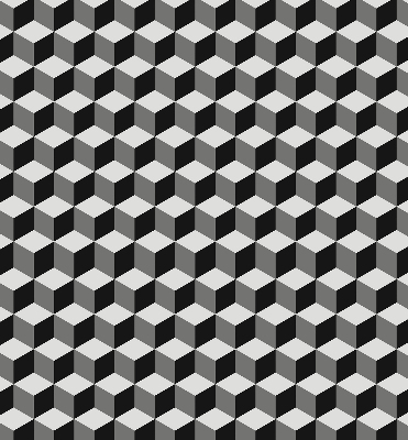 Store enrouleur Cubes 3d