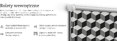 Store enrouleur Cubes 3d