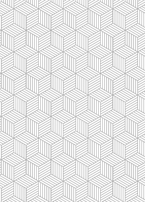 Store intérieur Cubes 3d