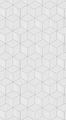 Store intérieur Cubes 3d