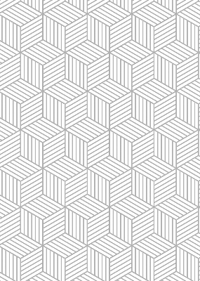 Store intérieur Cubes 3d