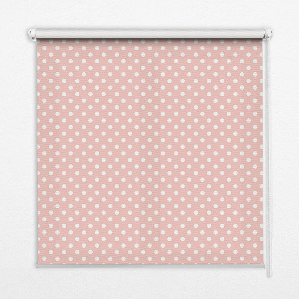 Store enrouleur Points blancs