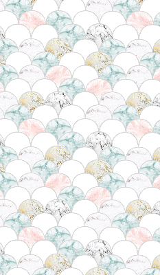 Store intérieur Écailles colorées