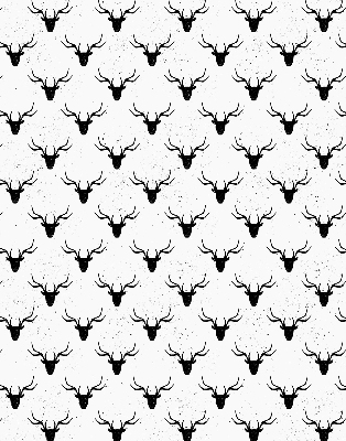 Store enrouleur Têtes de cerf noir