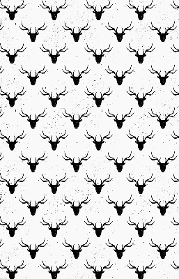 Store enrouleur Têtes de cerf noir