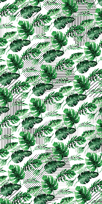 Store enrouleur Feuilles tropicales