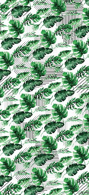 Store enrouleur Feuilles tropicales