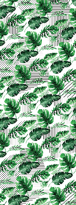 Store enrouleur Feuilles tropicales