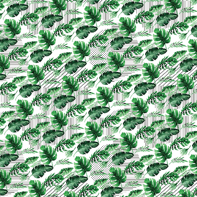 Store enrouleur Feuilles tropicales
