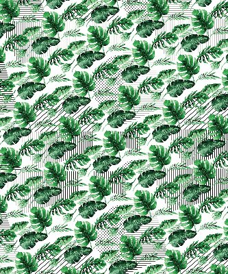 Store enrouleur Feuilles tropicales