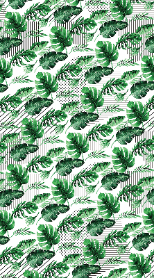 Store enrouleur Feuilles tropicales