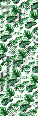 Store enrouleur Feuilles tropicales