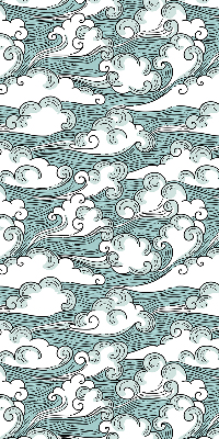 Store intérieur Nuages et vent