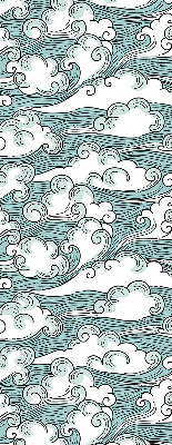Store intérieur Nuages et vent