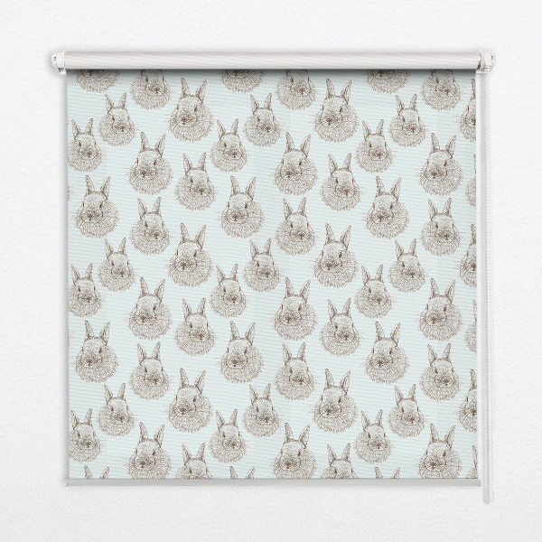 Store enrouleur Lapins