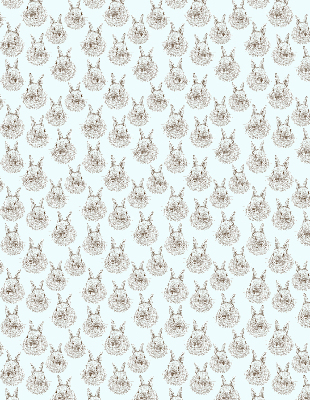 Store enrouleur Lapins