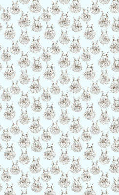 Store enrouleur Lapins