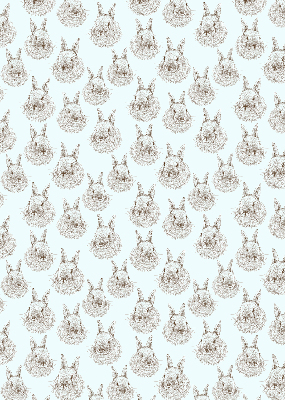 Store enrouleur Lapins