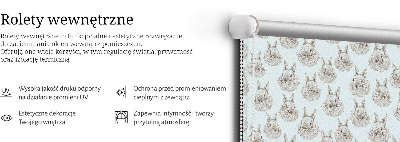 Store enrouleur Lapins