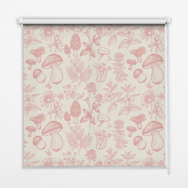 Store intérieur Champignons dessinés