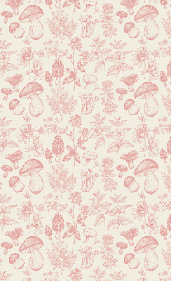 Store intérieur Champignons dessinés