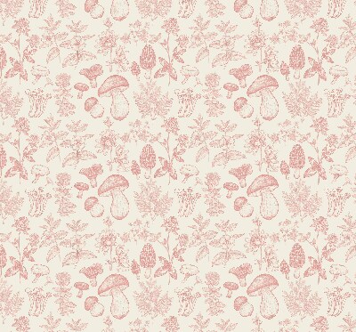 Store intérieur Champignons dessinés