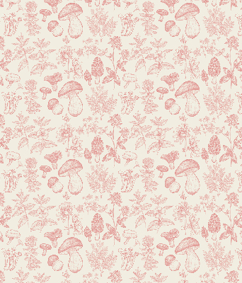 Store intérieur Champignons dessinés