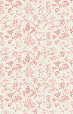 Store intérieur Champignons dessinés