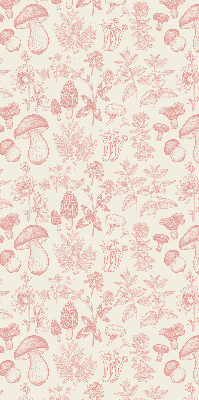 Store intérieur Champignons dessinés