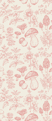 Store intérieur Champignons dessinés