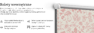 Store intérieur Champignons dessinés