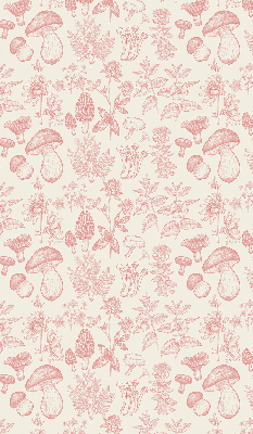 Store intérieur Champignons dessinés