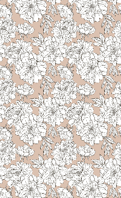 Store enrouleur Fleurs dessinées