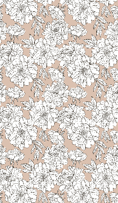 Store enrouleur Fleurs dessinées