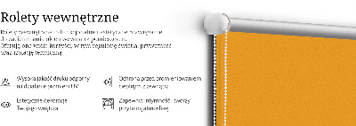 Store enrouleur Orange foncé