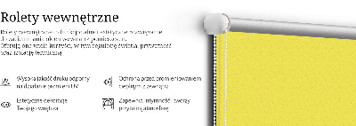 Store enrouleur Jaune