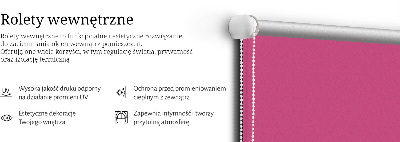 Store enrouleur Rose