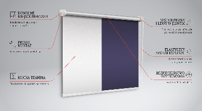 Store enrouleur Violet foncé