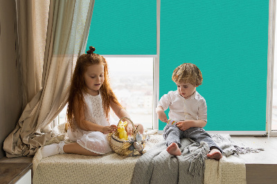 Store enrouleur Turquoise