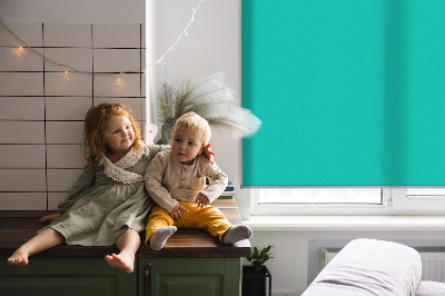 Store enrouleur Turquoise