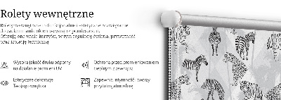 Store enrouleur Animaux gris