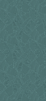 Store intérieur Feuilles de palmier vertes