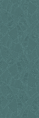 Store intérieur Feuilles de palmier vertes