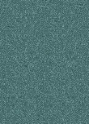 Store intérieur Feuilles de palmier vertes