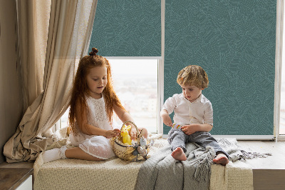 Store intérieur Feuilles de palmier vertes