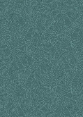 Store intérieur Feuilles de palmier vertes