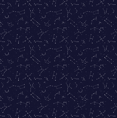 Store enrouleur Constellation d'étoiles